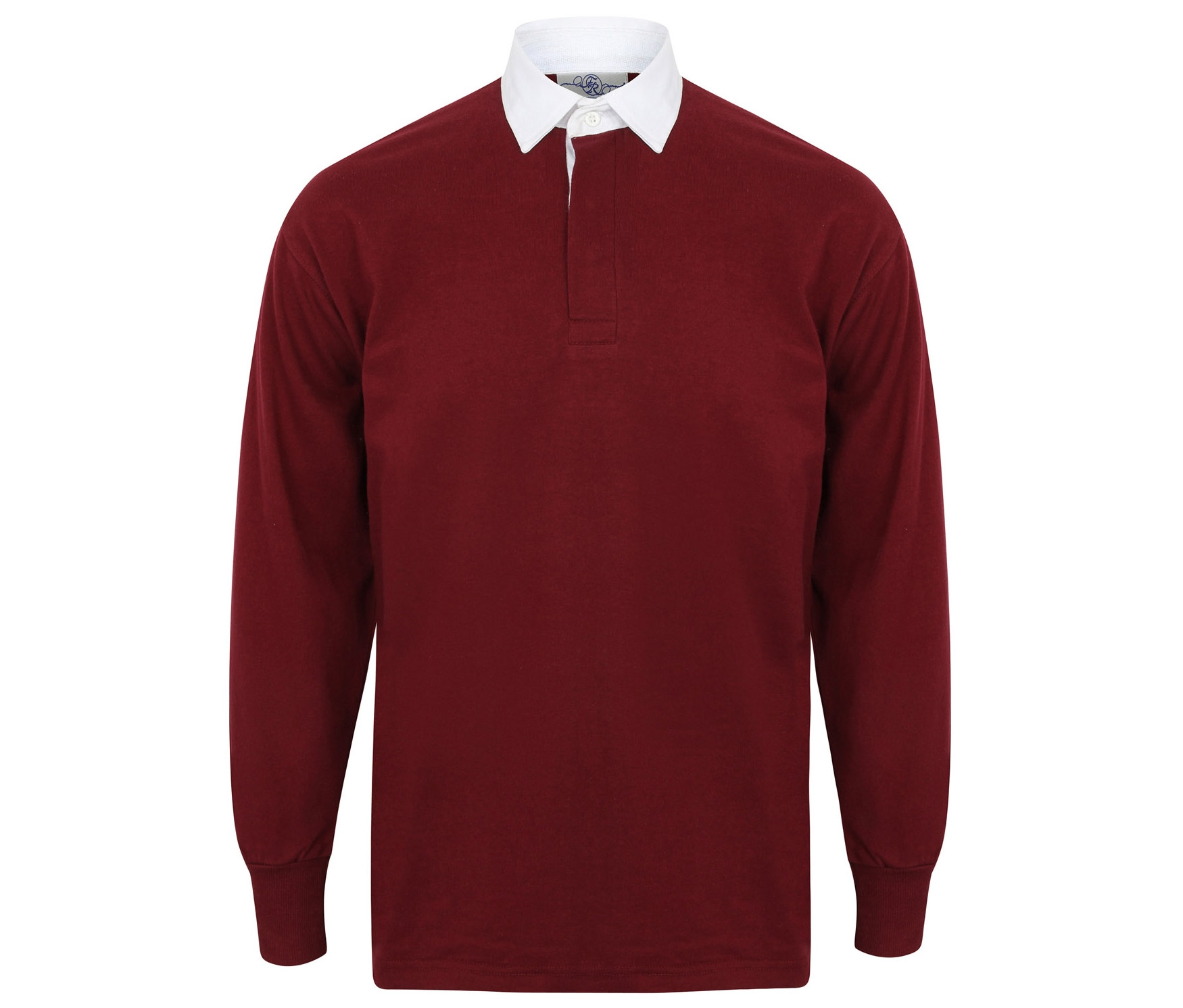 MEN'S LONG SLEEVED PLAIN RUGBY SHIRT
